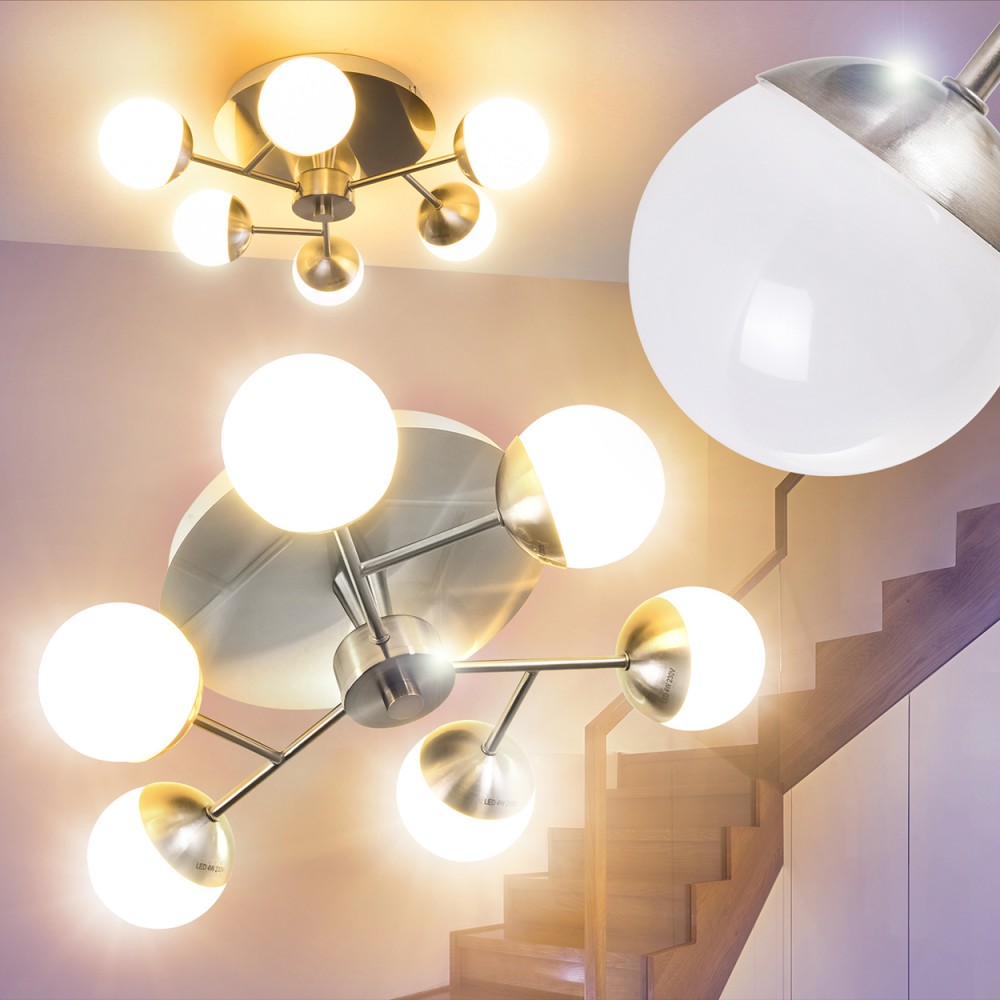 LED Deckenleuchte Design Flur Küchen Leuchten Schlaf Wohn Zimmer Lampen 14,5W