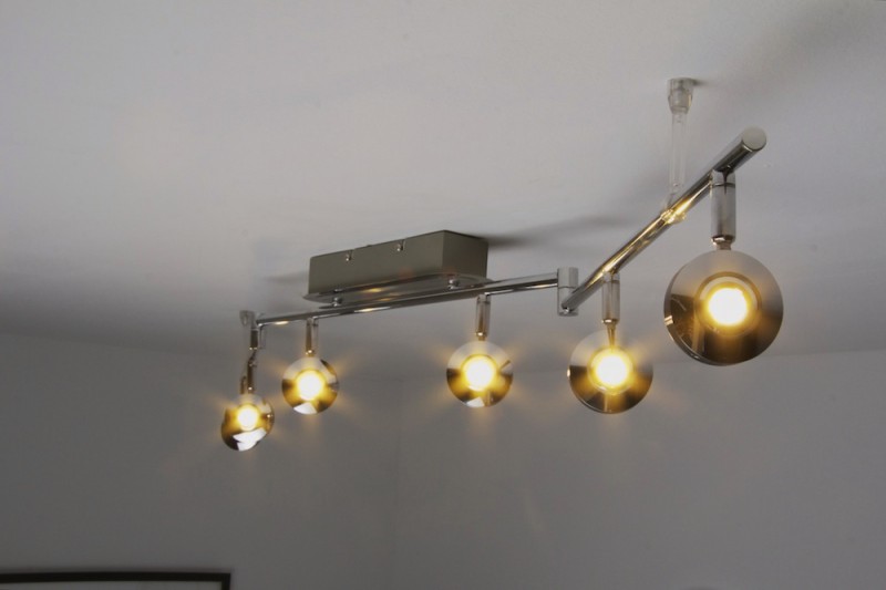 Plafoniere Con Spot : Lampada da soffitto design plafoniera con spot led lampadario