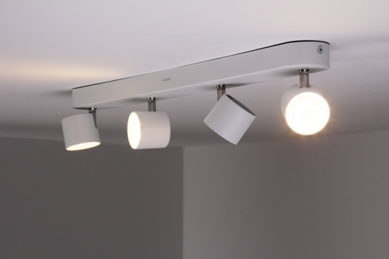 Plafoniere Led Philips : Plafoniera metallo bianco philips power led spot da soffitto