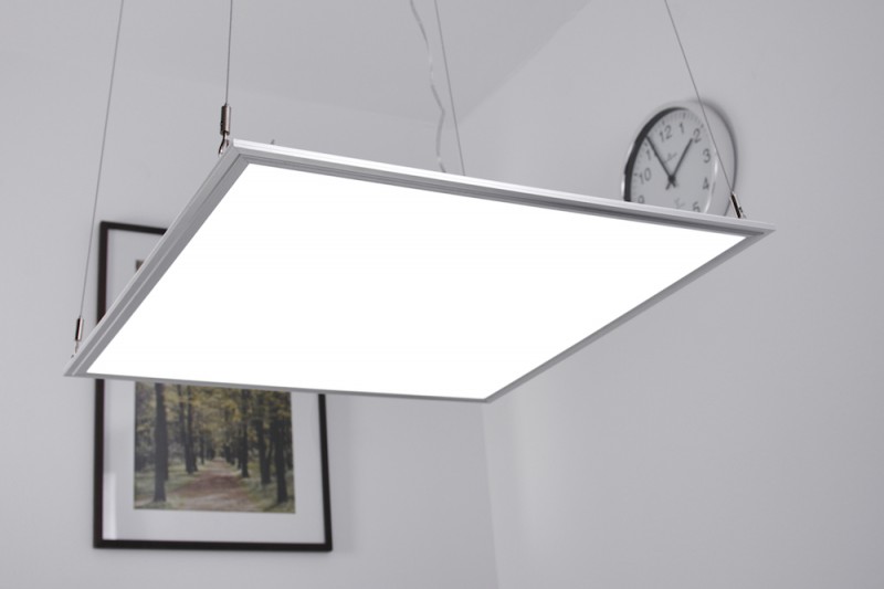 Plafoniere Per Garage A Led : Lampe suspension à led 60x60 plafonnier lustre pendante