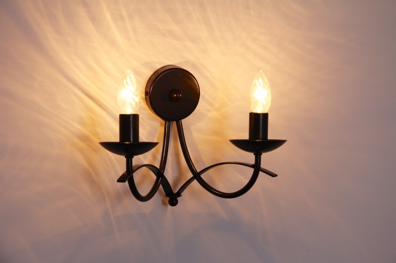 Plafoniera Da Esterno Ruggine : Lampada da parete stile cottage applique candelabro design color