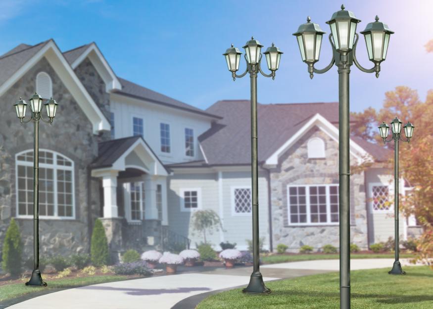 Led wall spot light 6 x 1 Watt design sconce lamp IP 54 reading